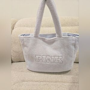 Pink V.s Furry Tote Bag